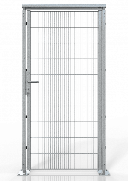 Drehtür für Kellertrennwand ECONFENCE® BASIC LINE ZINK BT01-WB 600x2000MM