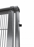 Vorschau: Schiebetür für Gittertrennwand ECONFENCE® BASIC LINE ZINK TS01 1400X2400mm Vorschau: Schiebetür für Gittertrennwand ECONFENCE® BASIC LINE ZINK TS01 1400X2400mm