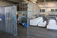 Vorschau: Schiebetür für Gittertrennwand ECONFENCE® BASIC LINE ZINK TS01 1400X2400mm Vorschau: Schiebetür für Gittertrennwand ECONFENCE® BASIC LINE ZINK TS01 1400X2400mm