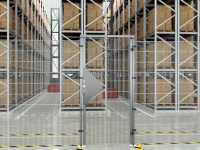 Gittertrennwand Zaunpaket ECONFENCE® BASIC LINE ZINK HÖHE 2000MM